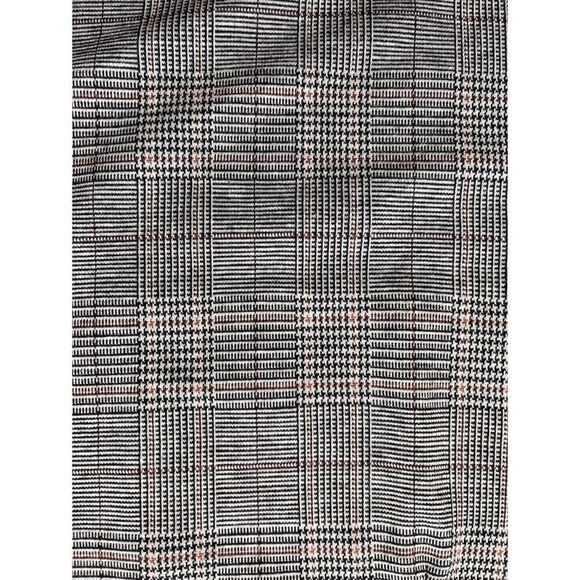 NWT MAX STUDIO Checked A Line Mini Skirt - Picture 8 of 8